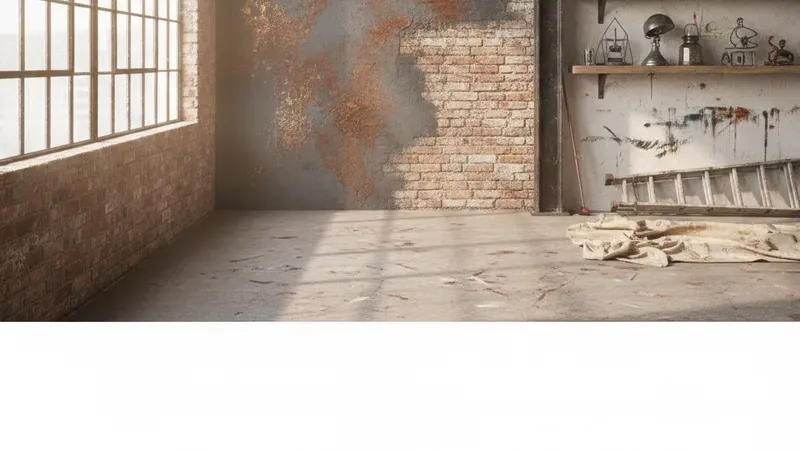 Déco industrielle peinture : couleurs et finitions