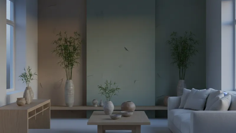 Déco japandi peinture : couleurs et finitions pour un intérieur zen